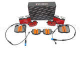 FOR BMW 3/4/5/6/7/8 SERIES X3 X4 X5 X6 X7 M SPORT FRONT REAR BRAKE PADS SENSORS
