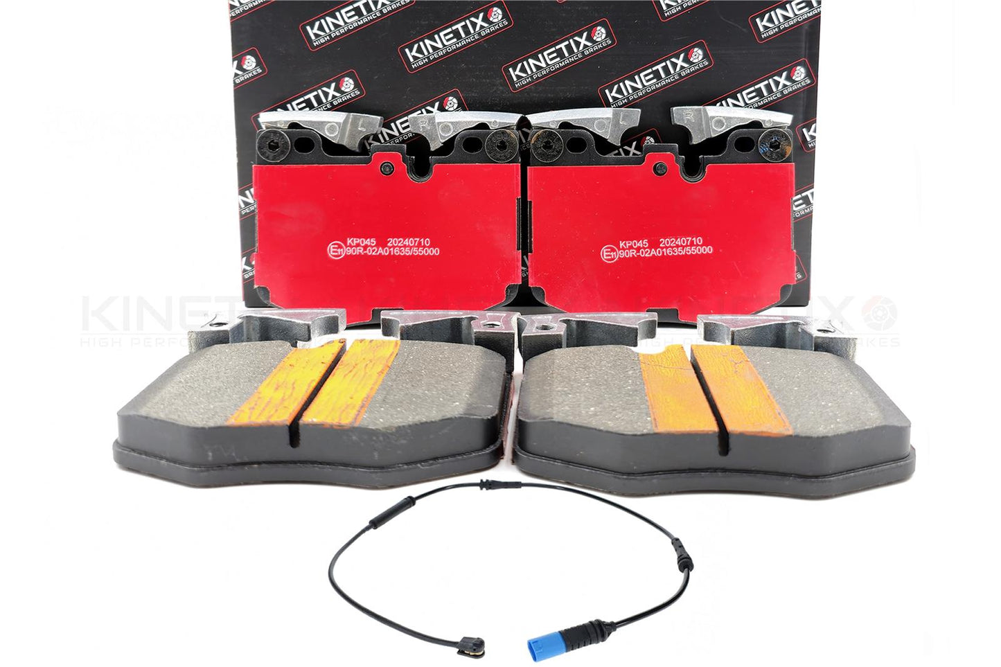 FOR BMW 740d 740Ld M SPORT G11 G12 FRONT REAR BRAKE PADS WEAR WIRE SENSORS