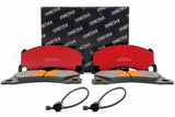 FOR PORSCHE TAYCAN TURBO S 19-23 PERFORMANCE FRONT BRAKE PADS & SENSORS