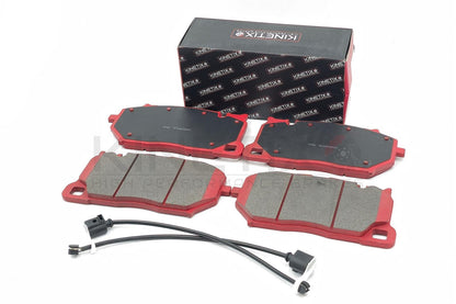 FOR PORSCHE CAYENNE TURBO GT FRONT BRAKE PADS & WEAR SENSORS