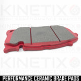 FOR AUDI RSQ8 RS Q8 4MN 4MT 2019 FRONT BRAKE PADS & WEAR WIRE SENSORS