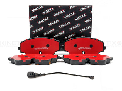 FOR VW TIGUAN R 2.0 R 2020- PERFORMANCE FRONT BRAKE PADS & WEAR SENSOR WIRE