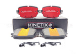 FOR AUDI RS6 RS7 C8 4KA RSQ8 RS Q8 FRONT REAR BRAKE PADS & WEAR WIRE SENSORS F/R