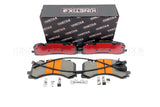 FOR AUDI E-TRON S E-TRON CROSS DRILLED FRONT BRAKE DISCS PADS & SENSORS 400mm