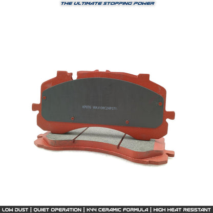 FOR BENTLEY BENTAYGA 3.0 Hybrid 4.0 4.0 D 6.0 CROSS DRILLED FRONT BRAKE DISCS PADS & WEAR WIRE SENSORS 400mm X 38mm 4M0615301AJ 4M0615301AR 4M0698151AK 4M0698151AE