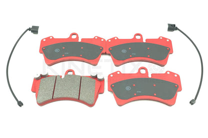 FOR PORSCHE CAYENNE 3.0 S 2011-2022 DRILLED FRONT BRAKE DISCS PADS SENSORS 350mm