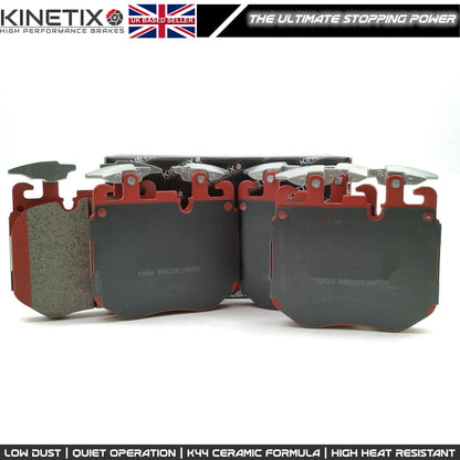 BMW 3/4/5/6/7/8 SERIES X5 X6 X7 M SPORT FRONT BRAKE DISCS PADS SENSOR 374mm