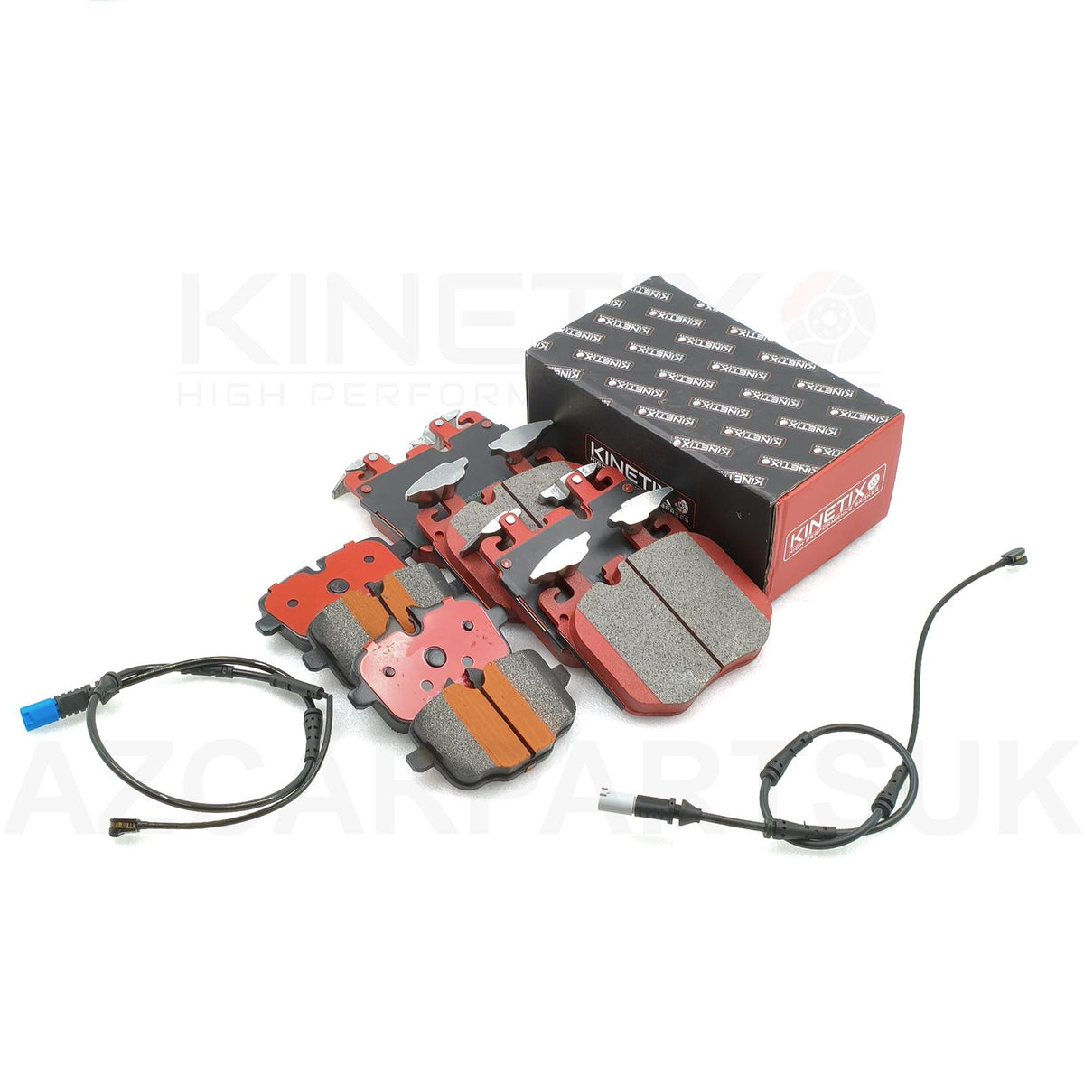 FOR BMW 525d 530i 530e 530d 540i 540d 545e M550i M550d G30 G31 M SPORT FRONT REAR BRAKE PADS & WEAR WIRE SENSOR LEADS