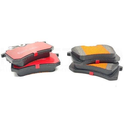 FOR RENAULT MEGANE SPORT MK2 MK3 MK4 CERAMIC RACING REAR BRAKE PADS SET