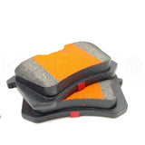 FOR AUDI S3 A3 TT A4 1.8 1.8 T KINETIX CERAMIC PERFORMANCE REAR BRAKE PADS SET