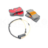 FOR RANGE ROVER SPORT 4.4 4X4 4.2 4X4 L322 L320 FRONT BRAKE PADS & WEAR SENSOR