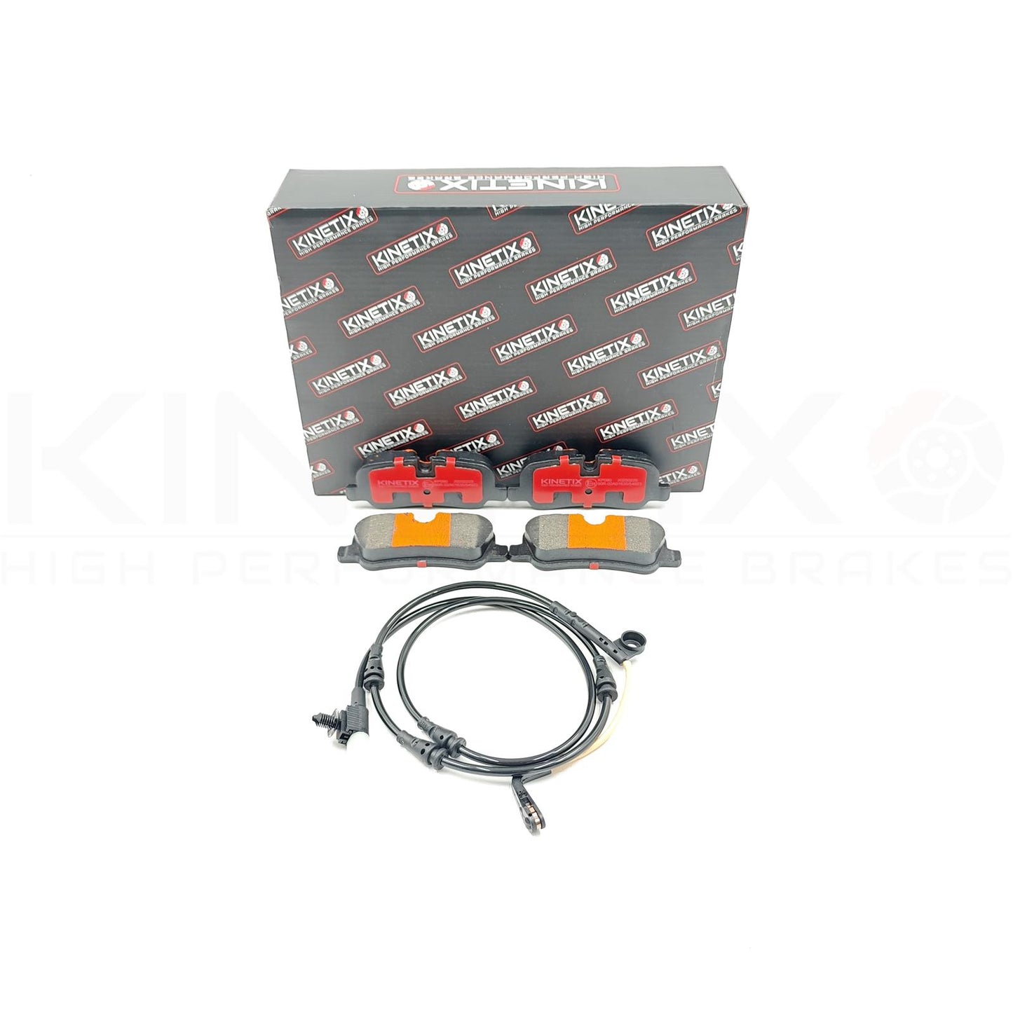 FOR LAND ROVER DISCOVERY RANGE ROVER SPORT PERFORMANCE REAR BRAKE PADS & SENSOR