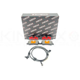 FOR LAND ROVER DISCOVERY RANGE ROVER SPORT PERFORMANCE REAR BRAKE PADS & SENSOR