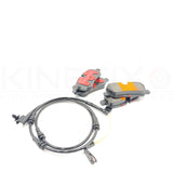 FOR LAND ROVER DISCOVERY RANGE ROVER SPORT PERFORMANCE REAR BRAKE PADS & SENSOR