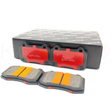 FOR TESLA MODEL S MODEL X CROSS DRILLED REAR BRAKE DISCS K44 CERAMIC PADS 365mm