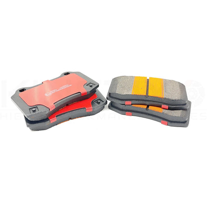 FOR TESLA MODEL S 5YJS MODEL X 5YJX REAR PERFORMANCE CERAMIC BRAKE PADS SET
