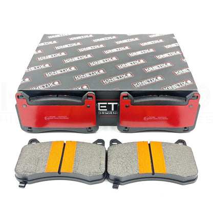 FOR TESLA MODEL Y 19- (5YJY) DRILLED FRONT BRAKE DISCS PADS 1188612-00-D 355mm