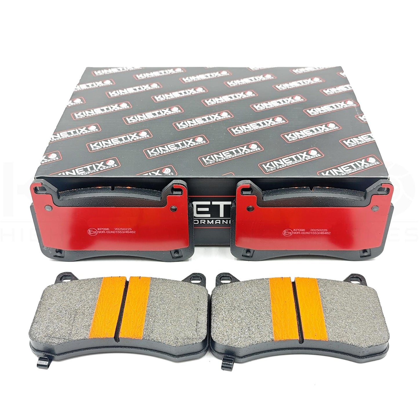 FOR TESLA MODEL 3 MODEL Y PERFORMANCE CERAMIC FRONT BRAKE PADS FITTING PINS KIT