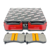 FOR TESLA MODEL Y 19- (5YJY) DRILLED FRONT BRAKE DISCS PADS 1188612-00-D 355mm