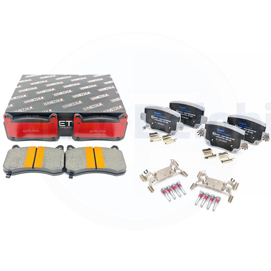 FOR TESLA MODEL 3 MODEL Y PERFORMANCE FRONT REAR BRAKE PADS SET 8008246-00-C F/R