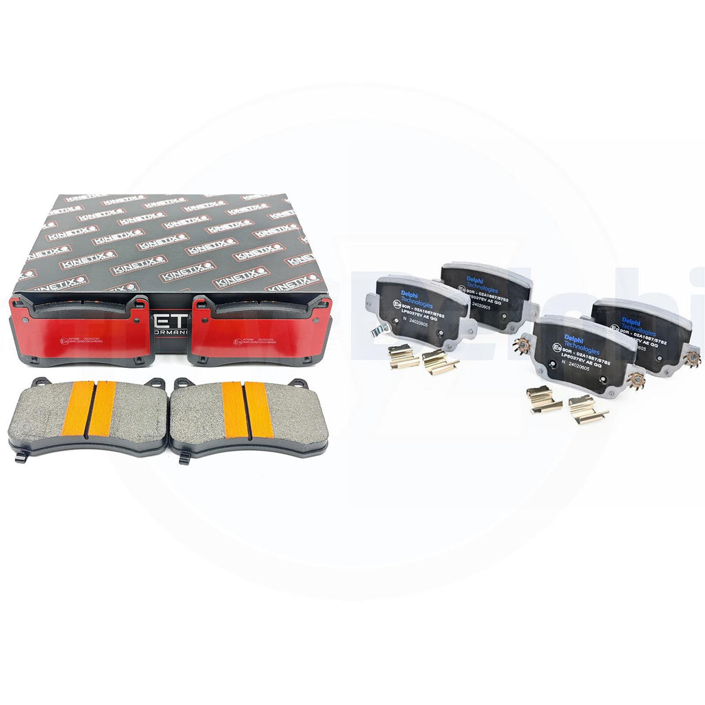 FOR TESLA MODEL 3 MODEL Y PERFORMANCE FRONT REAR BRAKE PADS SET 8008246-00-C F/R