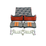 FOR TESLA MODEL 3 PERFORMANE 2018- DRILLED FRONT BRAKE DISCS CERAMIC PADS 355mm