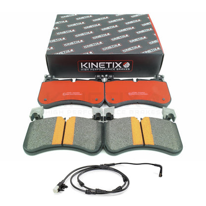 FITS RANGE ROVER SPORT L494 3.0 D250 2020-2022 DRILLED FRONT BRAKE DISCS PADS