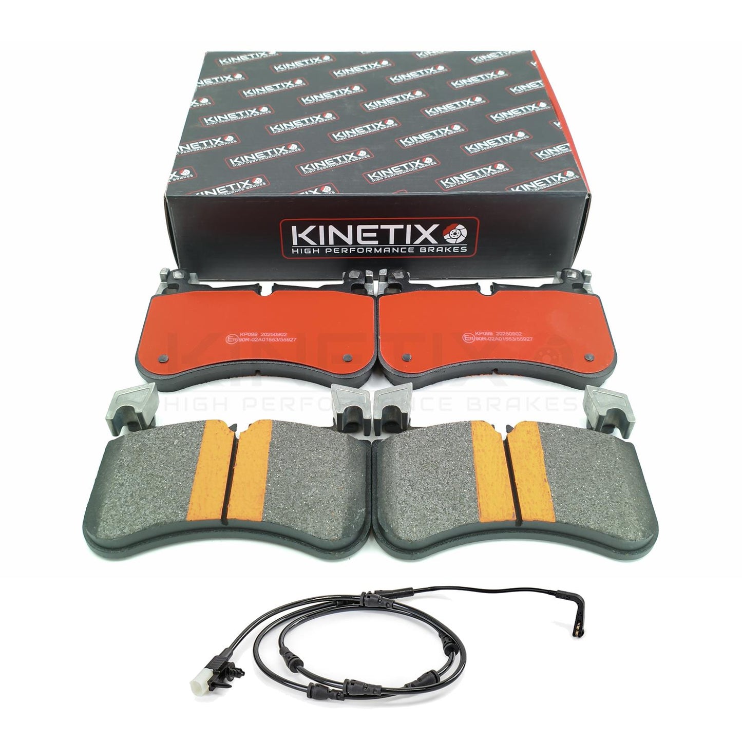 FOR RANGE ROVER SPORT L494 3.0 D300 2020-2022 DRILLED FRONT BRAKE DISCS PADS