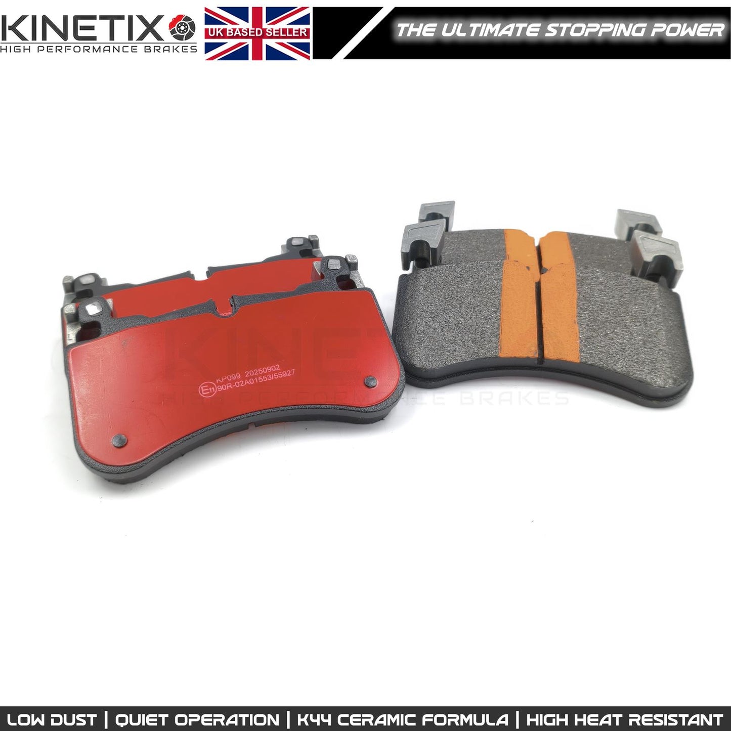 FITS RANGE ROVER SPORT L494 3.0 D250 2020-2022 DRILLED FRONT BRAKE DISCS PADS