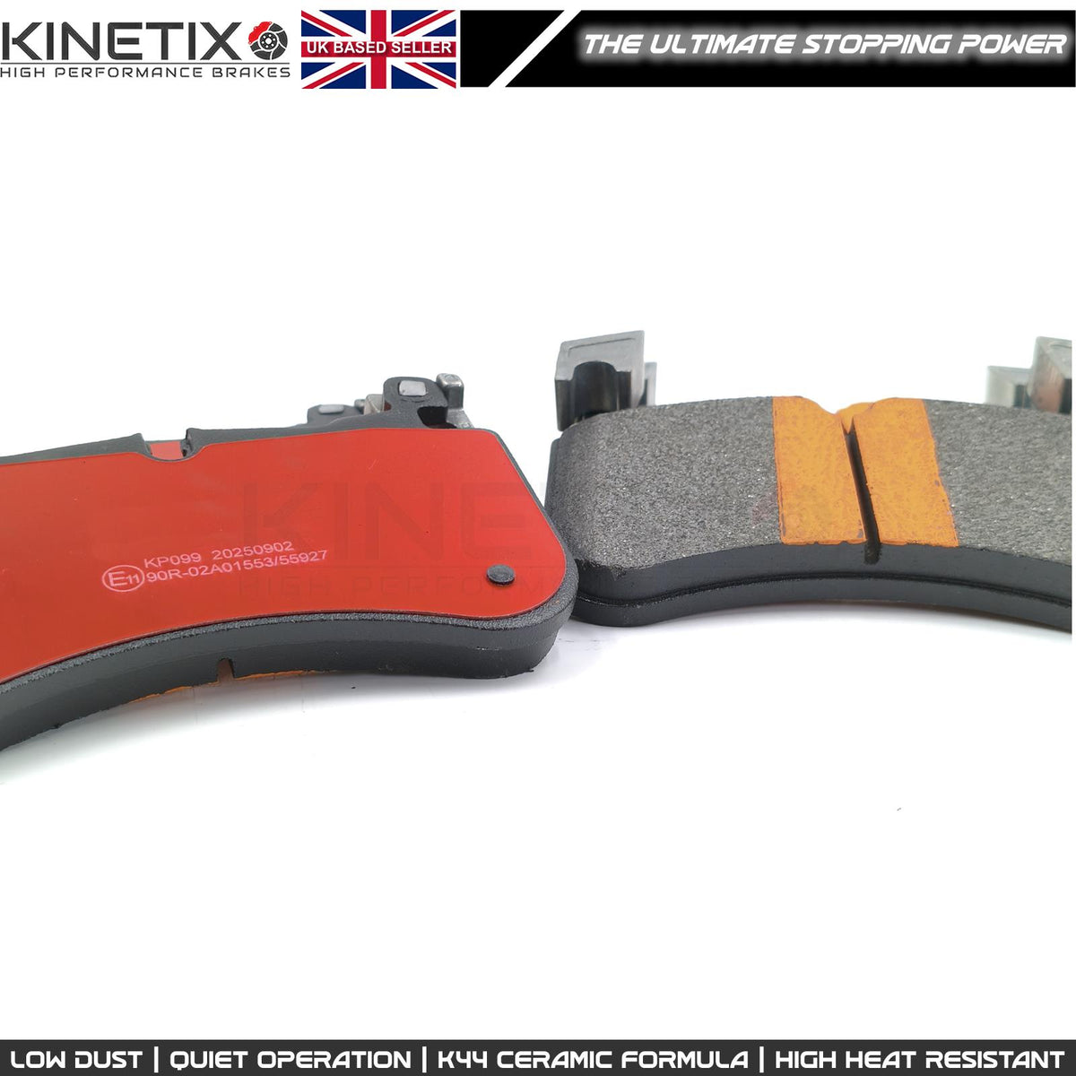 FITS RANGE ROVER SPORT L494 3.0 D250 2020-2022 DRILLED FRONT BRAKE DISCS PADS