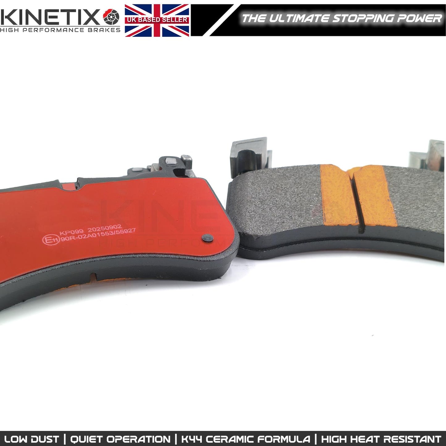 FITS RANGE ROVER SPORT L494 3.0 D250 2020-2022 DRILLED FRONT BRAKE DISCS PADS