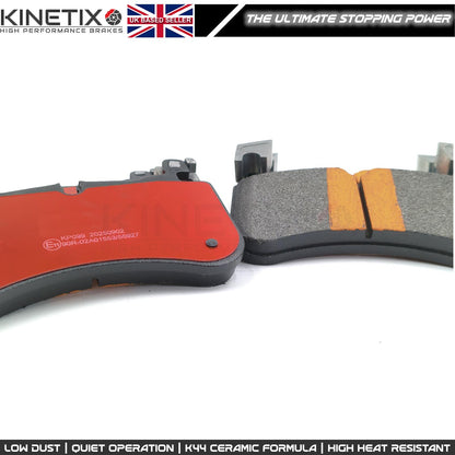 FOR RANGE ROVER SPORT L494 3.0 D300 2020-2022 DRILLED FRONT BRAKE DISCS PADS