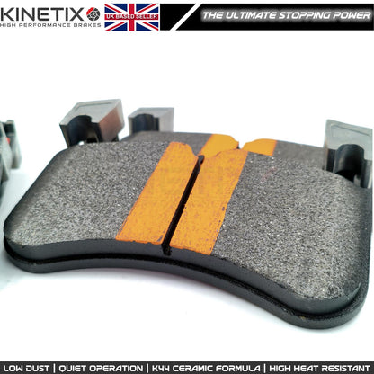 FOR RANGE ROVER SPORT L494 3.0 D300 2020-2022 DRILLED FRONT BRAKE DISCS PADS