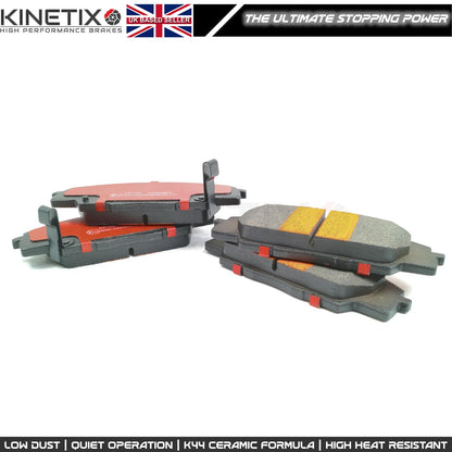 FITS HONDA S2000 CIVIC EP3 FN2 TYPE R CERMIC PERFORMANCE RACING FRONT BRAKE PADS