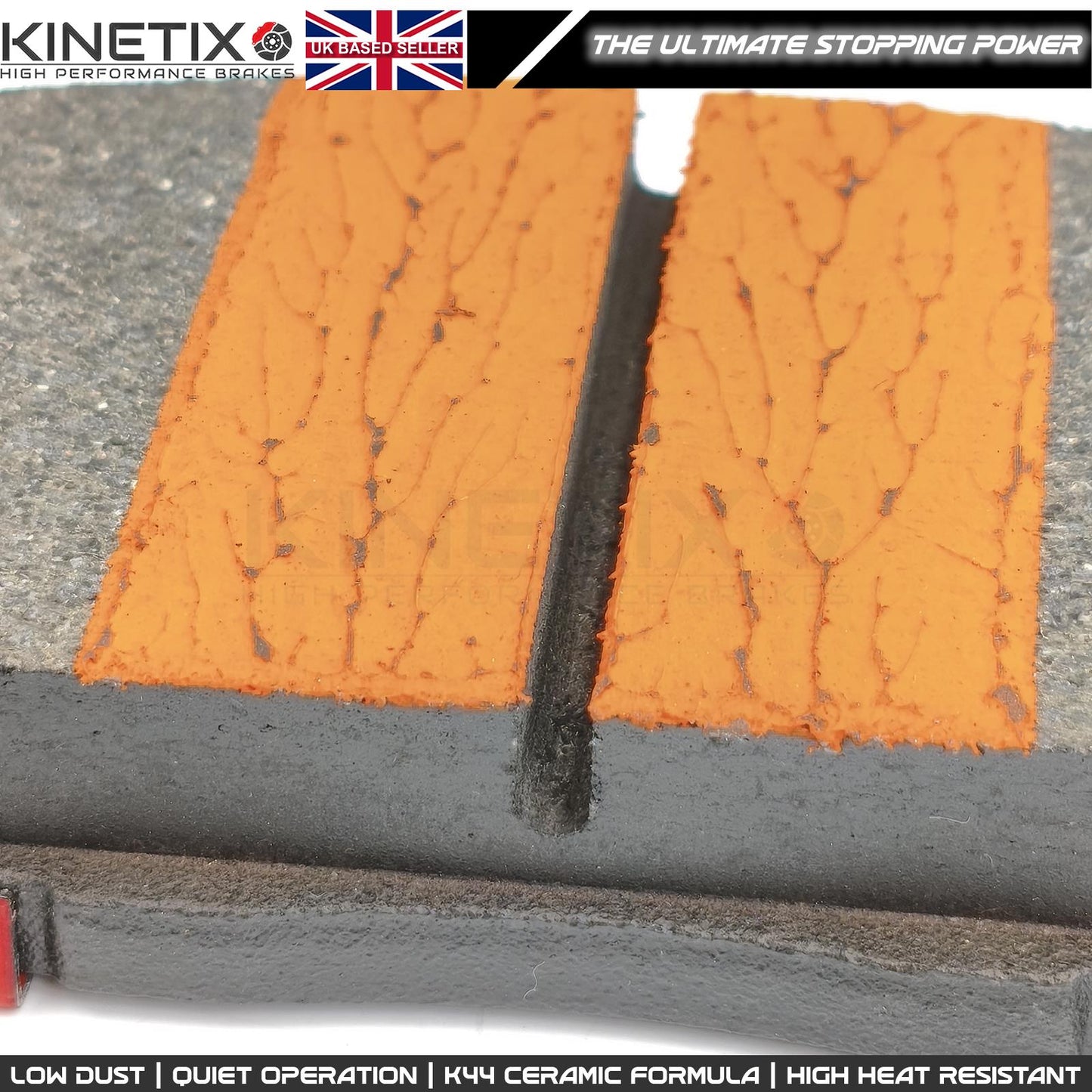 FITS HONDA S2000 CIVIC EP3 FN2 TYPE R CERMIC PERFORMANCE RACING FRONT BRAKE PADS