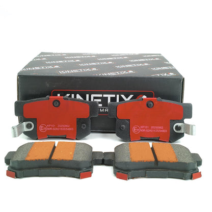 KP101 K44 CERAMIC COMPOUND PERFORMANCE REAR RACING BRAKE PADS SET