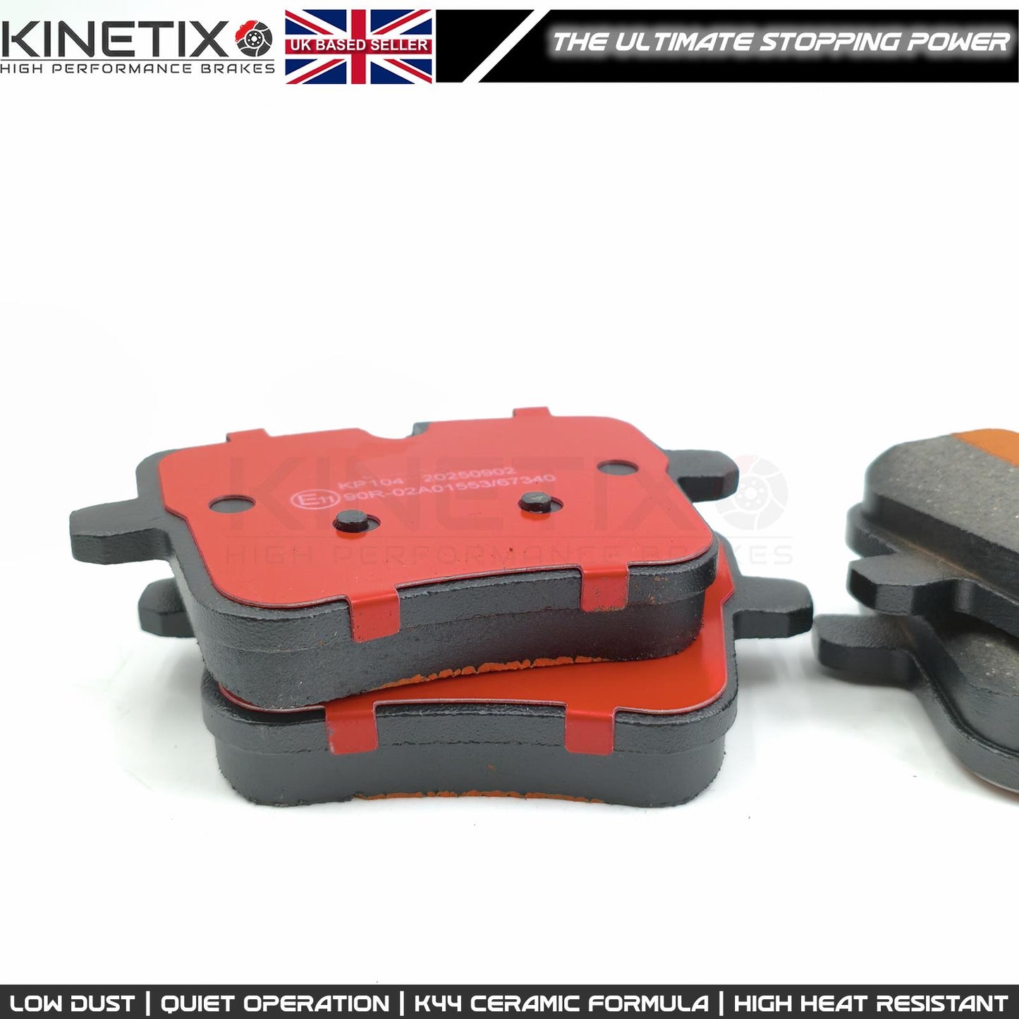 FOR ROLLS ROYCE CULLINAN RR31 GHOST RR21 RR22 PHANTOM RR11 RR12 REAR BRAKE PADS