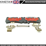 FOR MASERATI GHIBLI QUATTROPORTE FRONT REAR BRAKE PADS 673010325 / 980156007