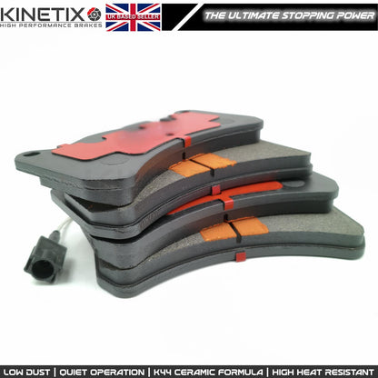 FOR MASERATI GHIBLI QUATTROPORTE FRONT REAR BRAKE PADS 673010325 / 980156007