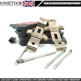 FOR MASERATI QUATTROPORTE 2012- FRONT DRILLED BRAKE DISCS APEC PADS SENSOR 360mm