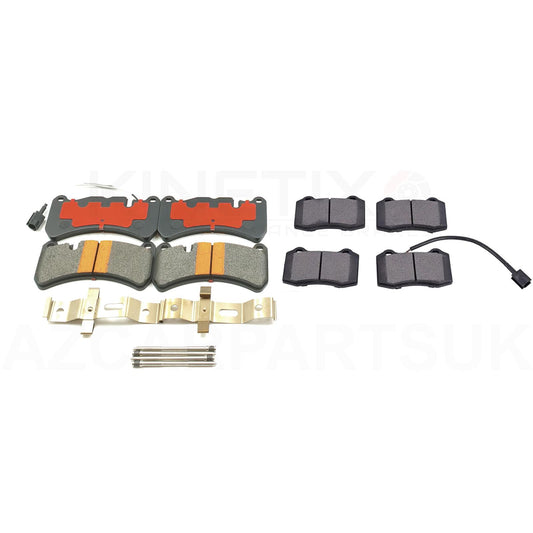 FOR MASERATI GHIBLI QUATTROPORTE FRONT REAR BRAKE PADS 673010325 / 980156007