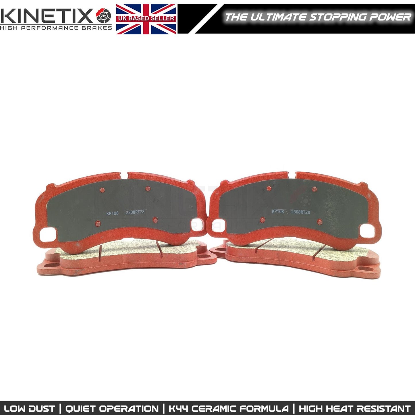 FOR PORSCHE 911 992 CARRERA 4 GTS 3.8 TURBO S KINETIX FRONT BRAKE PADS SENSORS