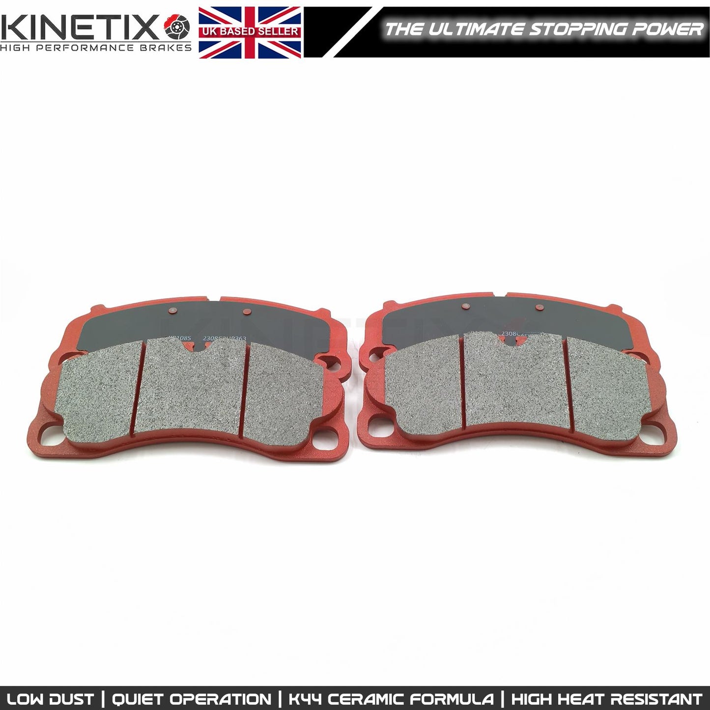 FOR PORSCHE 911 (991) 3.8 GT3 (13-15) CERAMIC PERFORMANCE FRONT BRAKE PADS SET