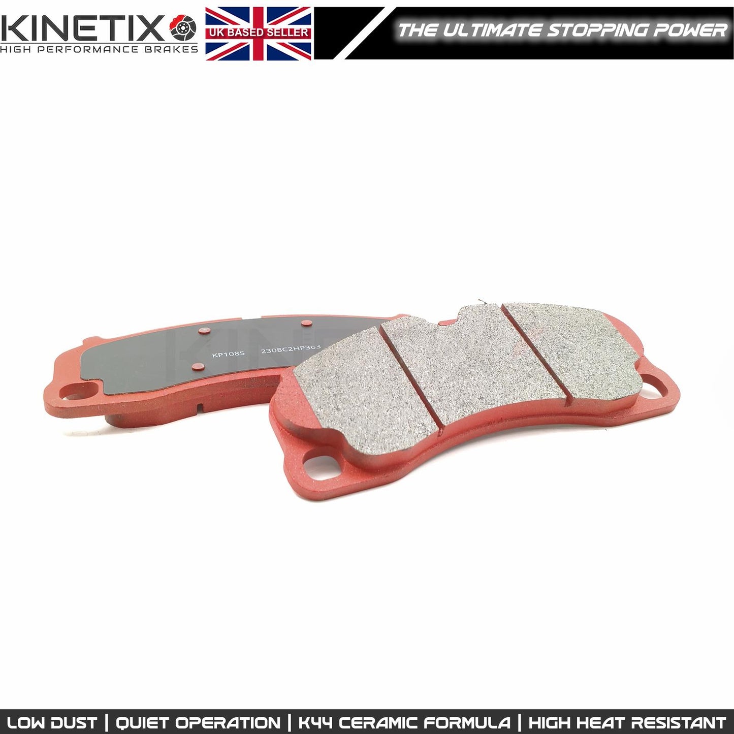 FOR PORSCHE 911 (991) 3.8 GT3 (13-15) CERAMIC PERFORMANCE FRONT BRAKE PADS SET