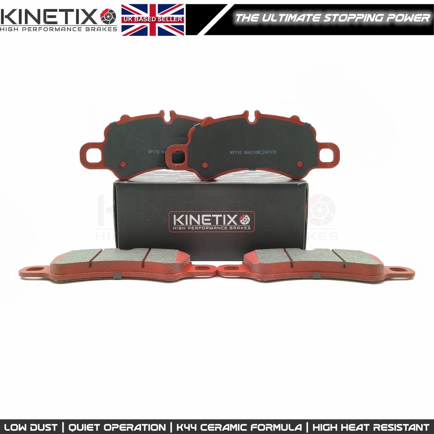 FOR PORSCHE BOXSTER CAYMAN (718) 911 Carrera (991,992) FRONT BRAKE PADS & SENSOR