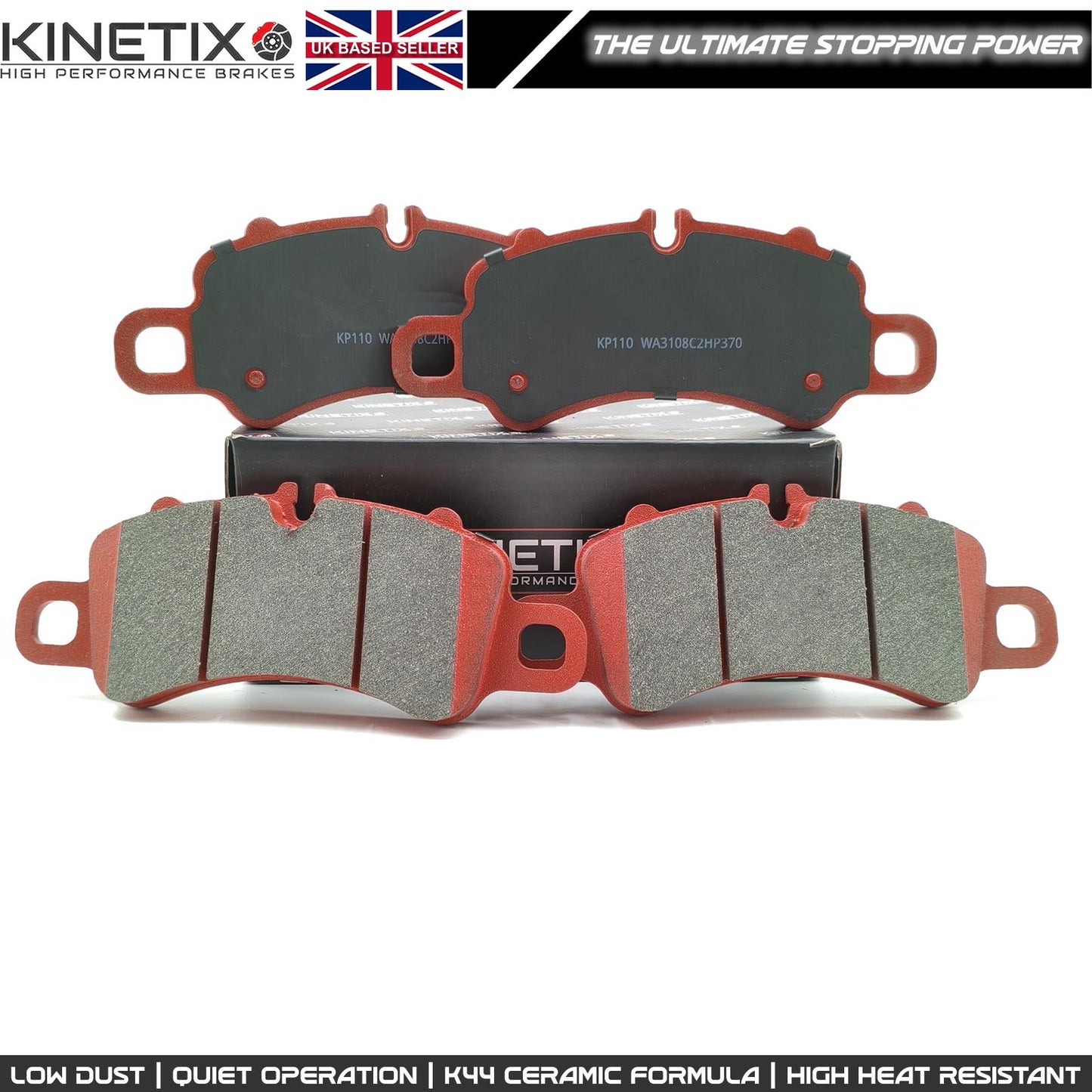 FOR PORSCHE BOXSTER CAYMAN (718) 911 Carrera (991,992) FRONT BRAKE PADS & SENSOR