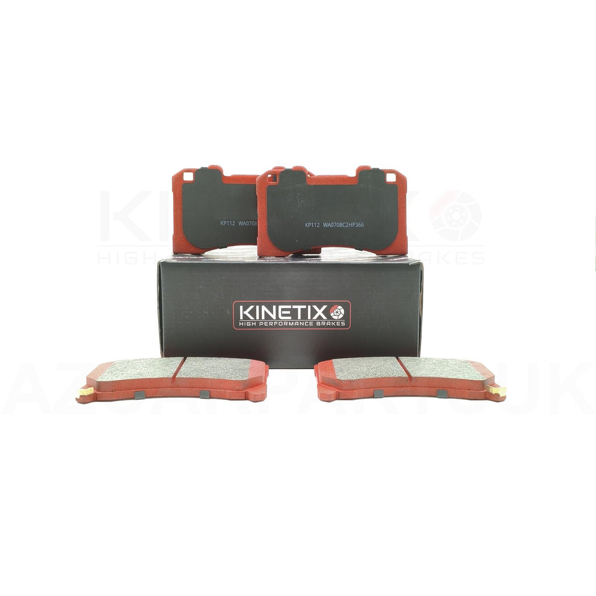 FOR TOYOTA YARIS 1.6 GR 2020- TWO PIECE FLOATING FRONT BRAKE DISCS CERAMIC PADS