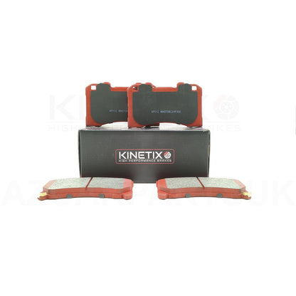 FOR TOYOTA YARIS 1.6 GR 2020- TWO PIECE FLOATING FRONT BRAKE DISCS CERAMIC PADS