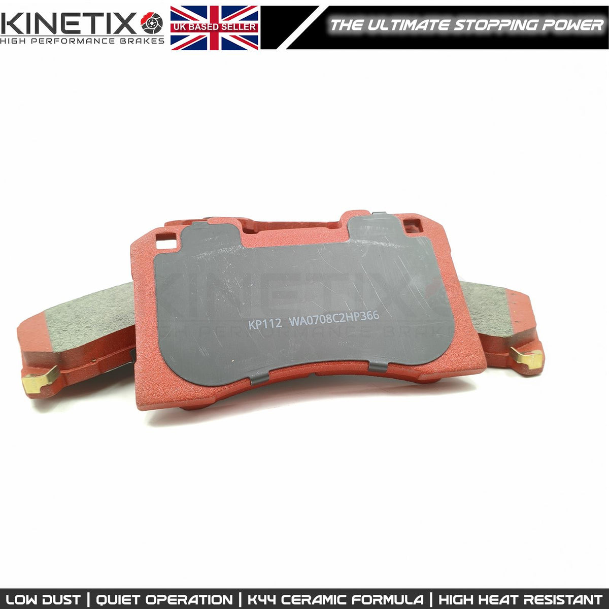 FOR TOYOTA YARIS 1.6 GR 2020- TWO PIECE FLOATING FRONT BRAKE DISCS CERAMIC PADS