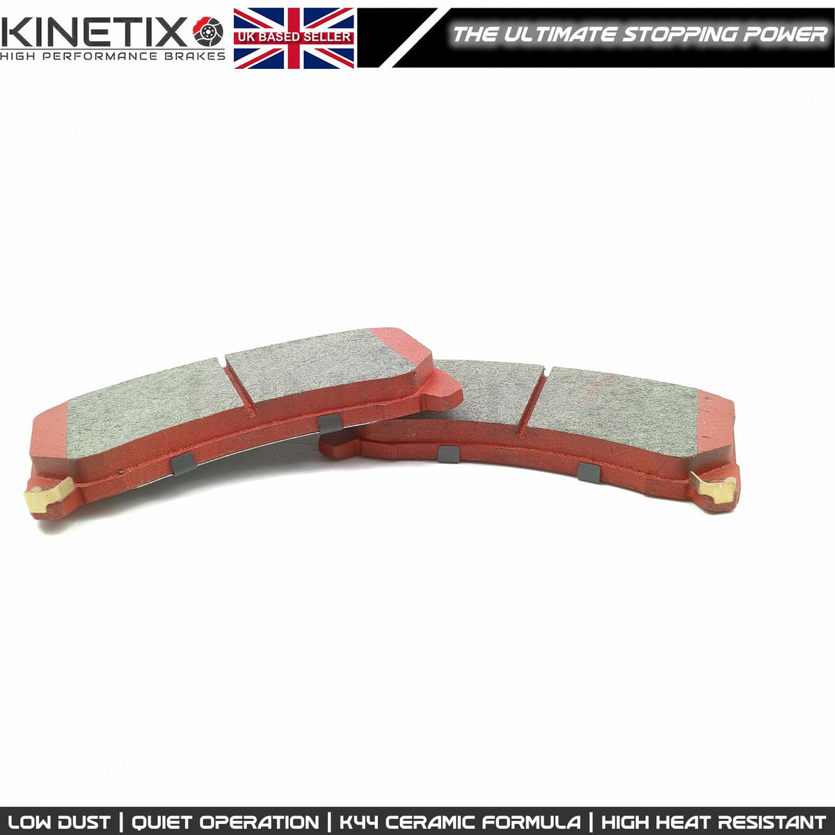 FOR TOYOTA YARIS 1.6 GR 2020- TWO PIECE FLOATING FRONT BRAKE DISCS CERAMIC PADS